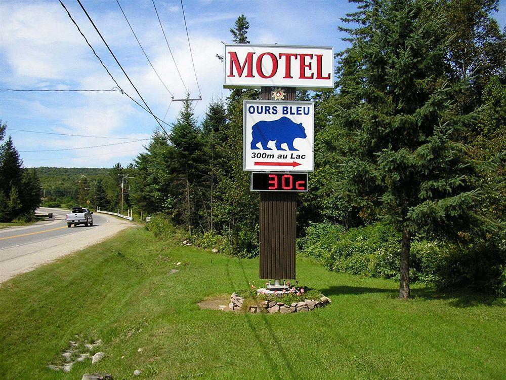 Motel Ours Bleu Lac-Saguay Buitenkant foto